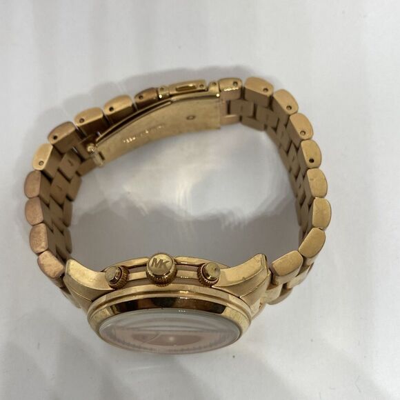 Michael Kors Runway MK5128 Womens Stainless Steel Analog Dial Quartz Watch JK371 - Picture 8 of 12